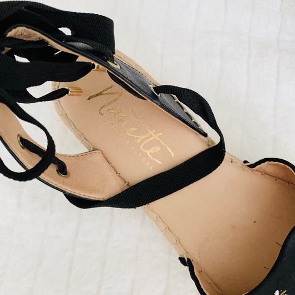 Nanette Lepore // Beatriz lace up espadrilles - Picture 3 of 8